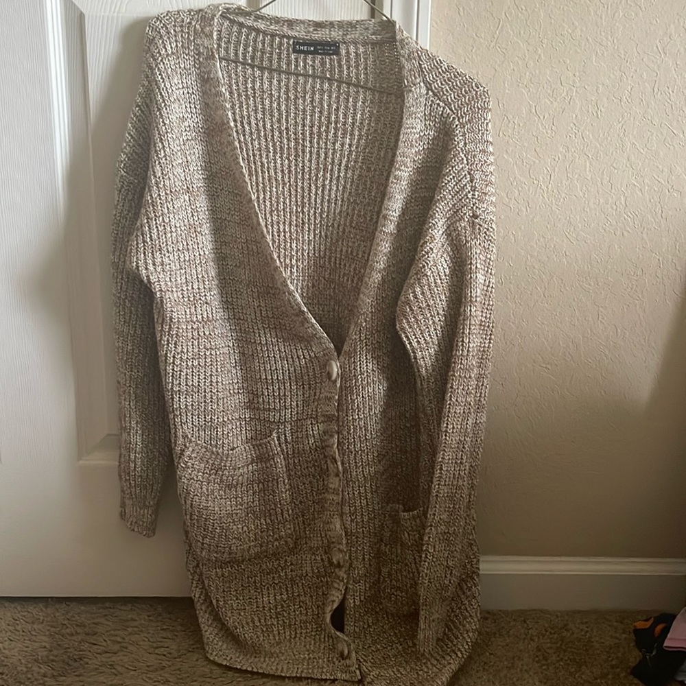 Size small SHEIN button up sweater
